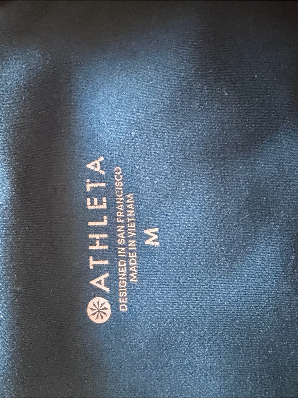 Athleta Navy and White Performance leggings